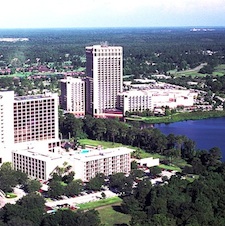 Map showing location of the Reedy Creek Improvement District (a.k.a. Walt Disney World)